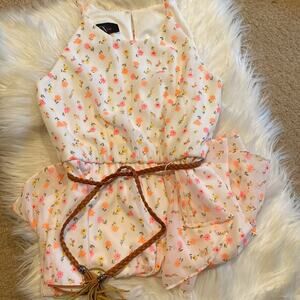 BCX Girl | Sleeveless Floral Dress Size 7